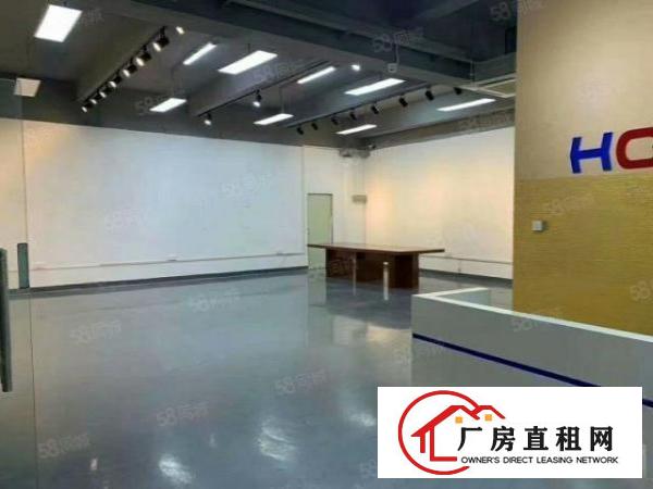 石岩北环路新出楼上精装修420平厂房，中央空调大气前台水电到