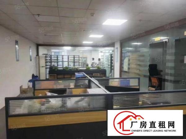  石岩地铁口新出楼上1200平带进装修厂房招租，面积实在