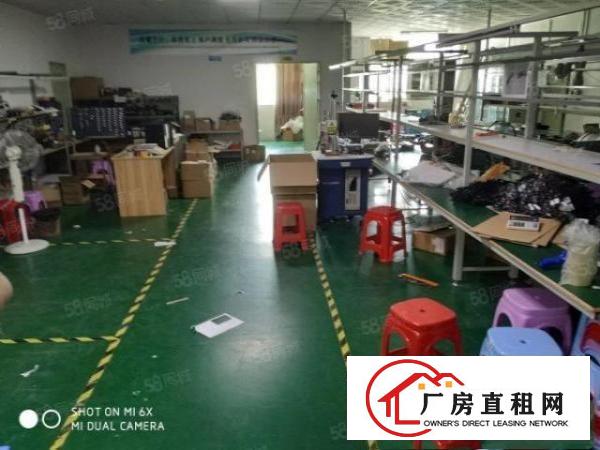  石岩水田楼上300平米小面积厂房出租
