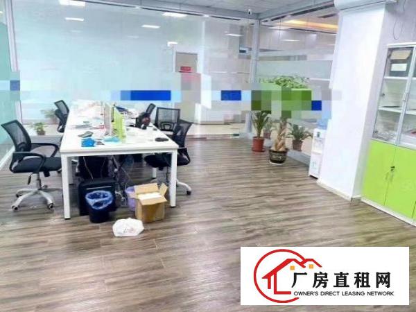  石岩原房东1382平方精装修厂房出租红本产业园厂房分租