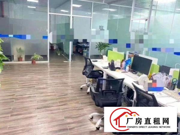  石岩原房东1382平方精装修厂房出租红本产业园厂房分租