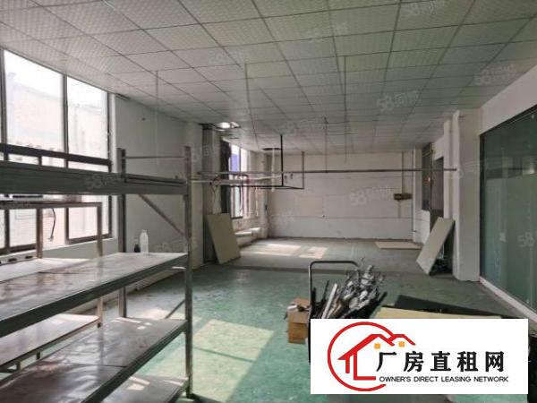  石岩汽车站新出楼上400平精装修厂房，现成地坪漆全新吊顶