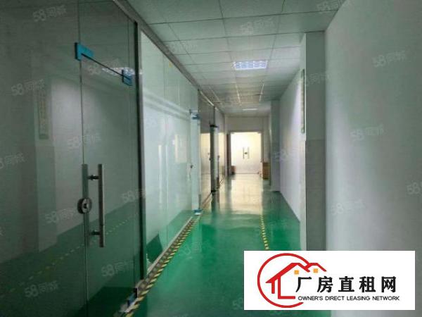  塘头新出楼上1290精装厂房，有豪华前台，水电到位，拎包入住
