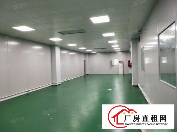  石岩塘头新出全新装修无尘车间1060平方厂房出租，水电齐全