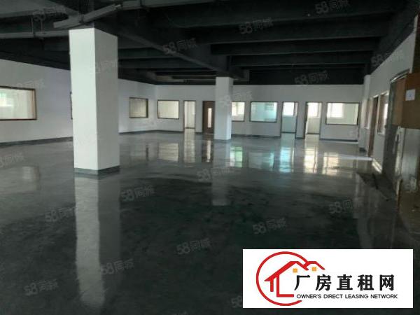  石岩北环6号线地铁口整层2460平，精装修无转让费厂房出租