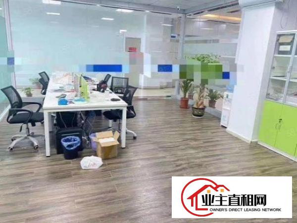  ！！原房东红本无公摊厂房楼上1382带装修出租