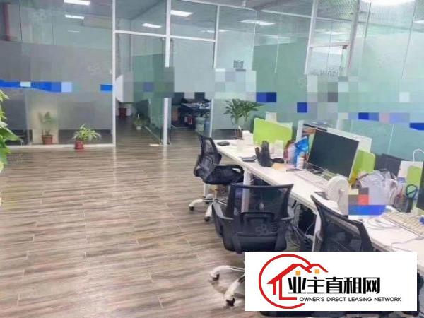  ！！原房东红本无公摊厂房楼上1382带装修出租