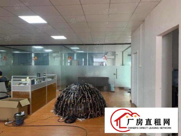  机荷高速附近，原房东厂房一整层600平米，精装修免转让费