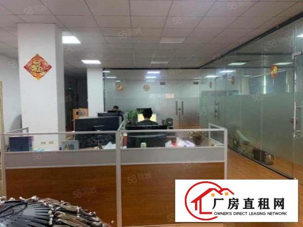  机荷高速附近，原房东厂房一整层600平米，精装修免转让费