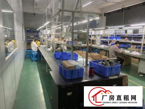  石岩物流园新出整层1100平精装修厂房出租