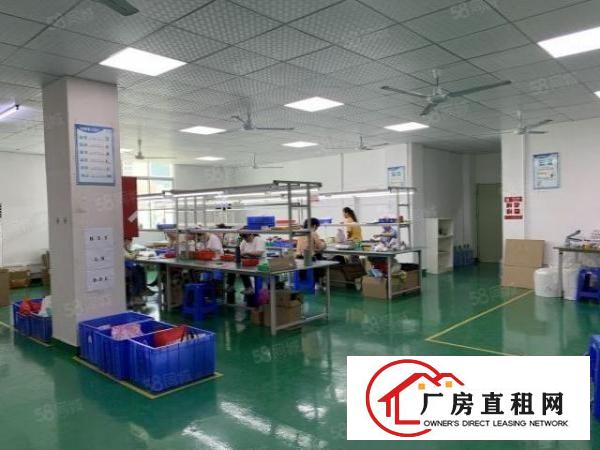  转租石岩爱群路同富裕工业区楼上650平带装修厂房