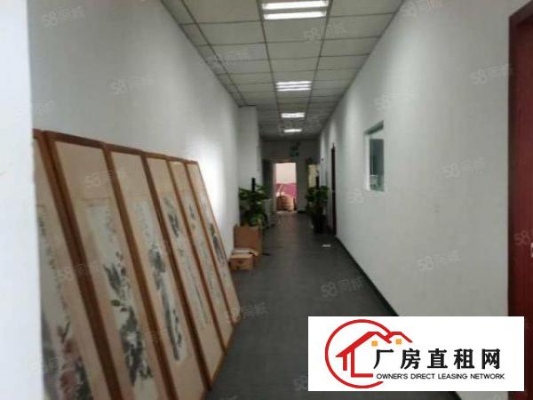  石岩料坑可分租租三楼900平方厂房转租！现成装修办公室地坪漆