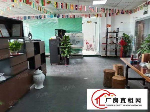  石岩料坑可分租租三楼900平方厂房转租！现成装修办公室地坪漆
