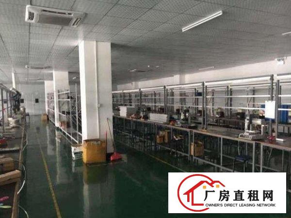  公明标准厂房分租二楼480方，水电齐全拎包入住