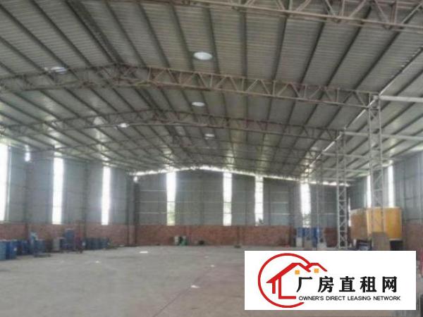  公明楼村原房东独院500平单层钢构厂房出租，水电齐全