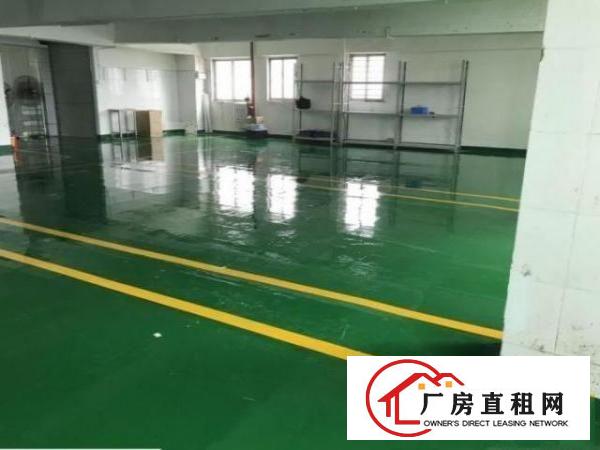  公明李松朗新出楼上标准厂房1000平方装修分租，400平起租