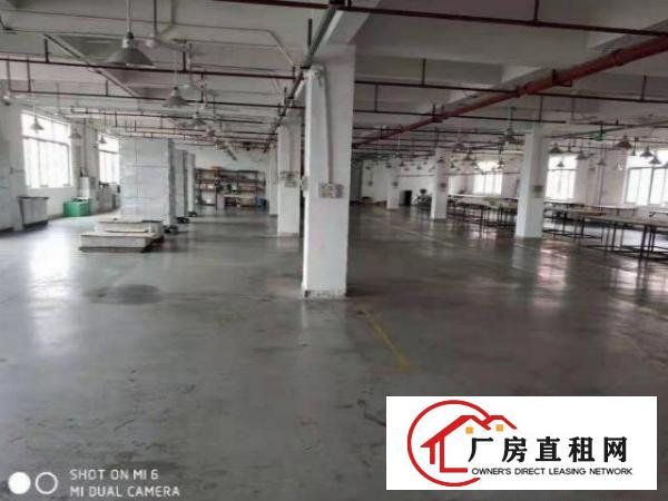 公明上村分租楼上小面积厂房1100平，有房产证，消防证