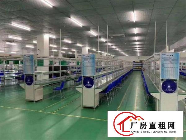  笋盘公明西田工业区楼上1380方水电现成，带地坪漆无尘车间