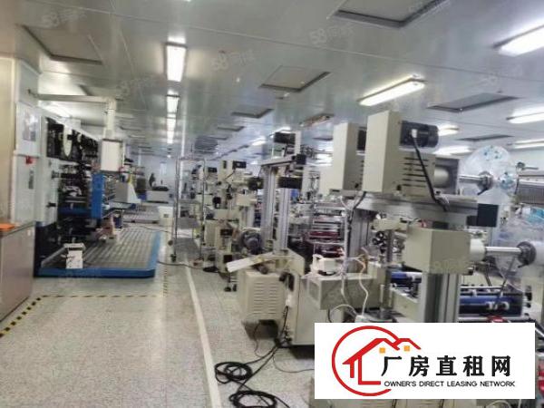  公明马山头楼上整层无尘车间2000平，有办公室装修，