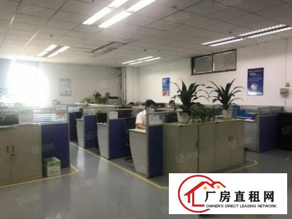 有红本公明高新园区新出楼上1800平带精装修厂房出租！