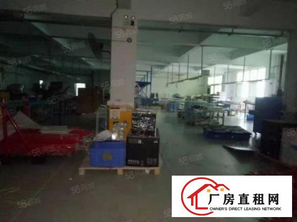  公明楼村公常路边鲤鱼河工业区单层2400平精装修无转让费。。