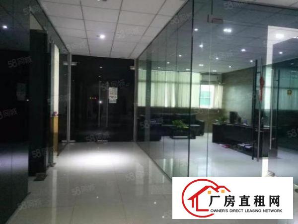  公明楼村公常路边鲤鱼河工业区单层2400平精装修无转让费。。