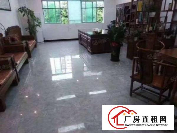  公明汽车站新出原房东楼上带装修800平方厂房招租
