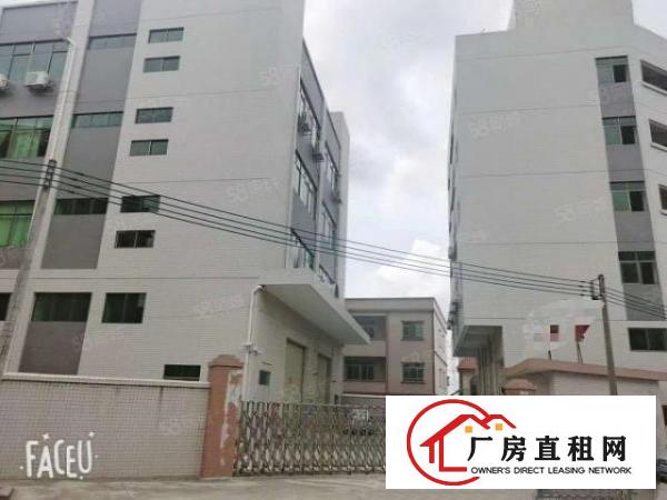  公明合水口新出楼上950平1300平带装修厂房出租！