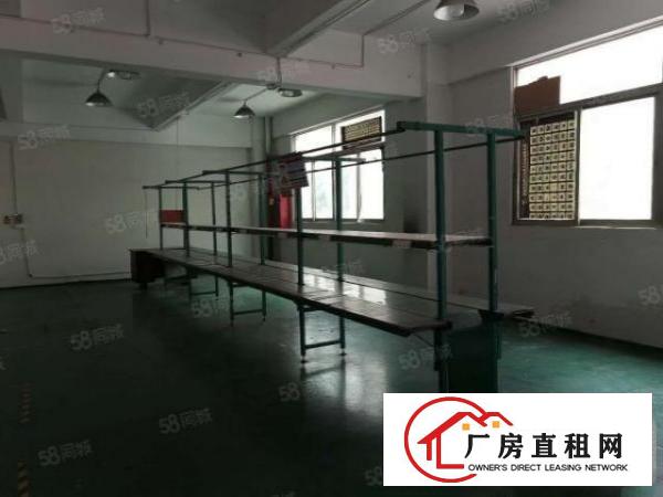  公明新出楼上带装修厂房全新地坪漆，31格局，厂房很实用