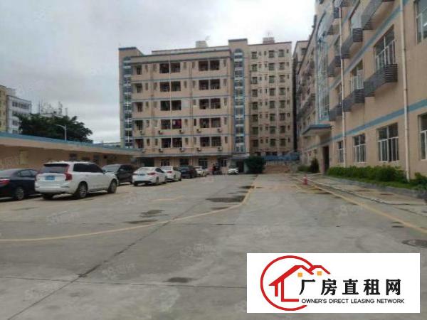  公明新出二楼标准厂房600平带装修办公室地坪漆车间可分租