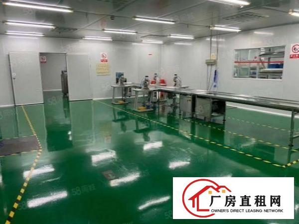  光明主干道旁大型园区3300平厂房出租，无尘车间，无转让费