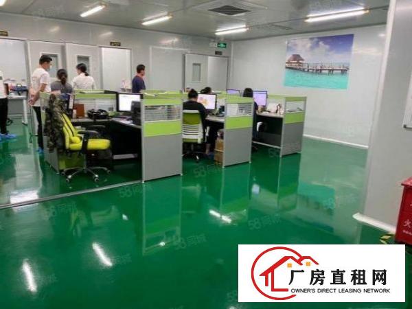  光明主干道旁大型园区3300平厂房出租，无尘车间，无转让费