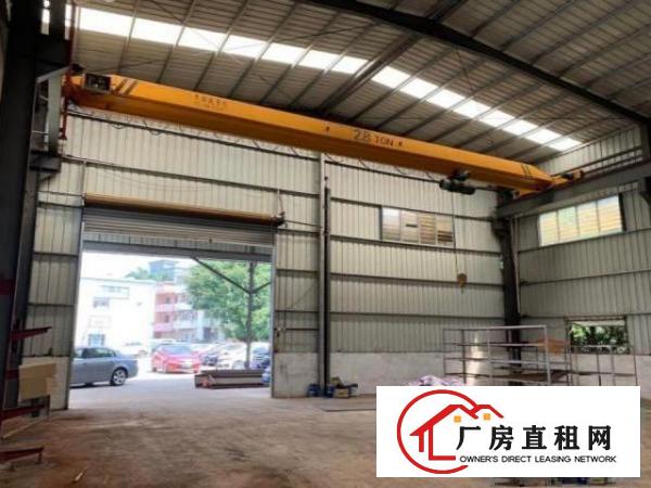  长安厦岗社区800平方铁皮房带两部行车厂房招租