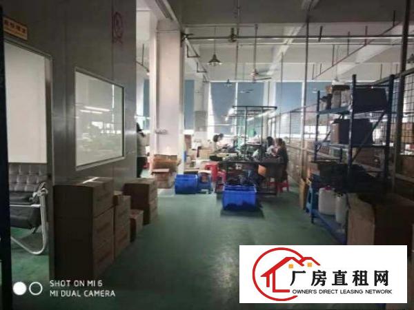  长安乌沙大润发旁楼上300平起租电子厂房已分割好