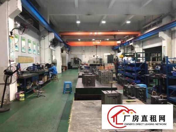  长安镇涌头一楼1000平厂房出租可架行车模具五金有行车