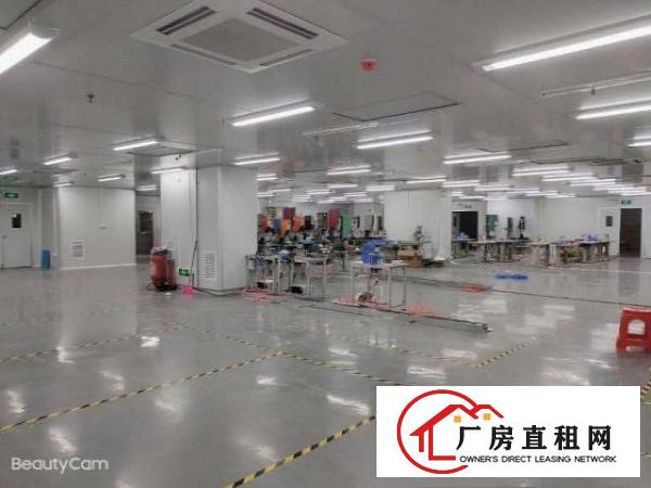  长安全新重工业厂房楼上无尘车间，豪华办公室装修，水电齐全。
