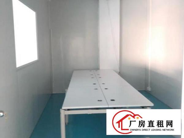  出租东莞长安涌头楼上800方带办公室，拎包入住，可进货柜车