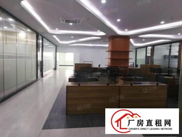  长安上沙重工业厂房新出楼上一整层2000平方，豪华办公室装修