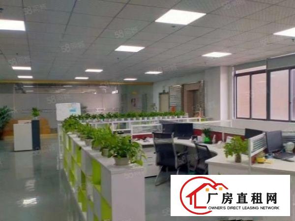  长安沙头原房东楼上一整层二楼2000平精装修厂房出租！