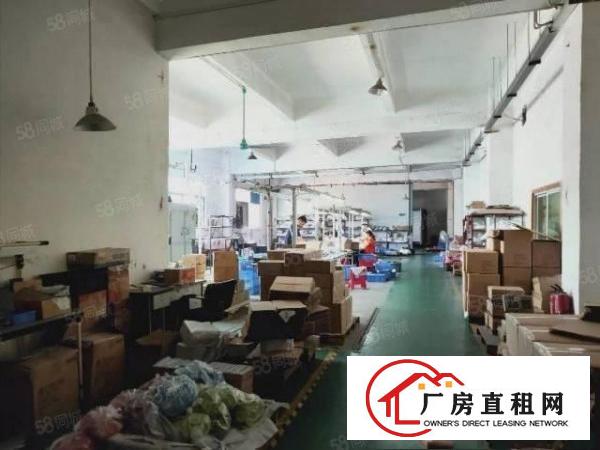  长安镇厦边出租楼上300平厂房有现成办公室精装修可分租