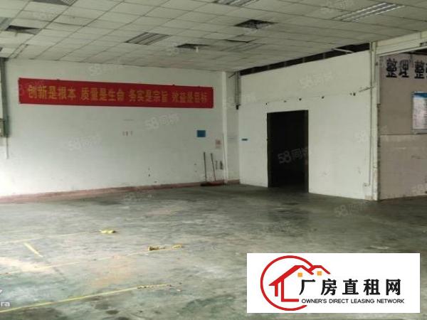  沙头原房东厂房出租，一楼1600，二楼500平