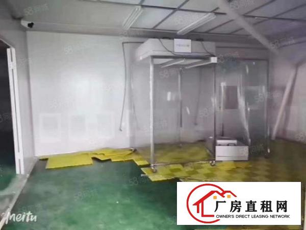  厦边原房东一楼新出500平厂房出租全新地坪漆适合各行各业