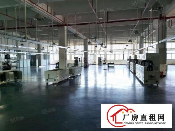  长安高形象标准工业园整层2000平方楼上厂房出租水电齐全