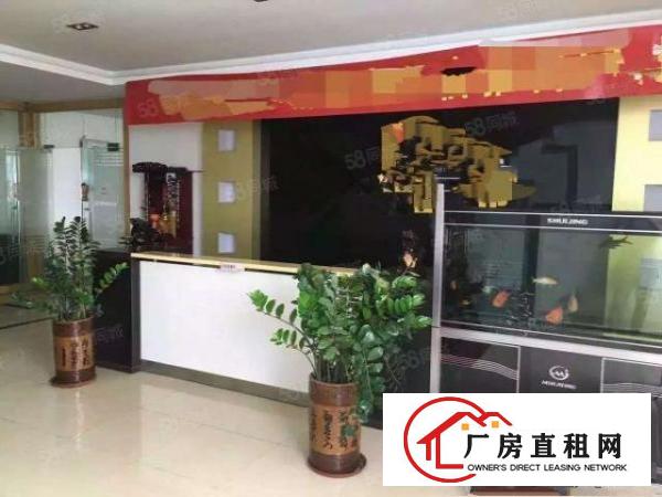  长安厦边新出工业园二楼980平方厂房出租，带办公室前台