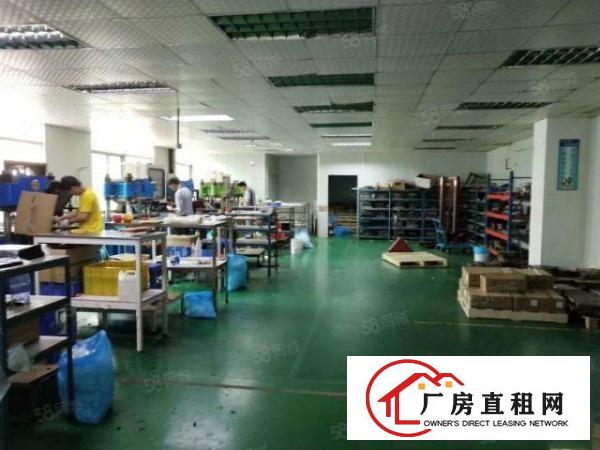  长安镇乌沙工业园原房东出租二楼1600平厂房豪华装修可分租