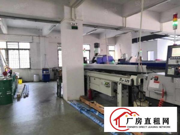  锦厦空出二楼450平方厂房精装修，适合五金模具注塑电子等行业