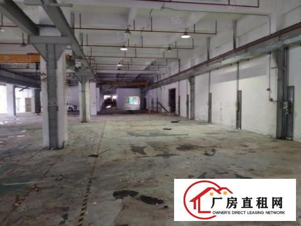  长安沙头主干道边上一楼6米高现成行车厂房出租