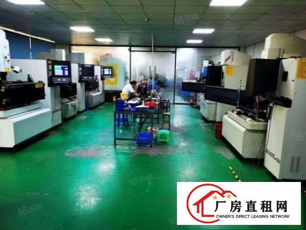  沙头现成精密加工厂房二楼实际面积350平方，带豪华装修