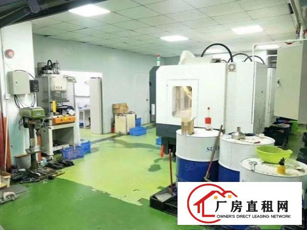  长安沙头新出楼上600平带精装修厂房出租