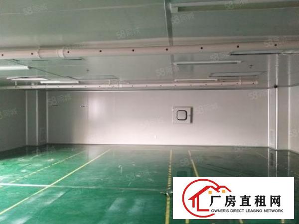  长安中心区新出楼上650平带地坪漆厂房招租